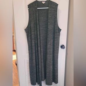 LulaRoe Long Cardigan XL Green
